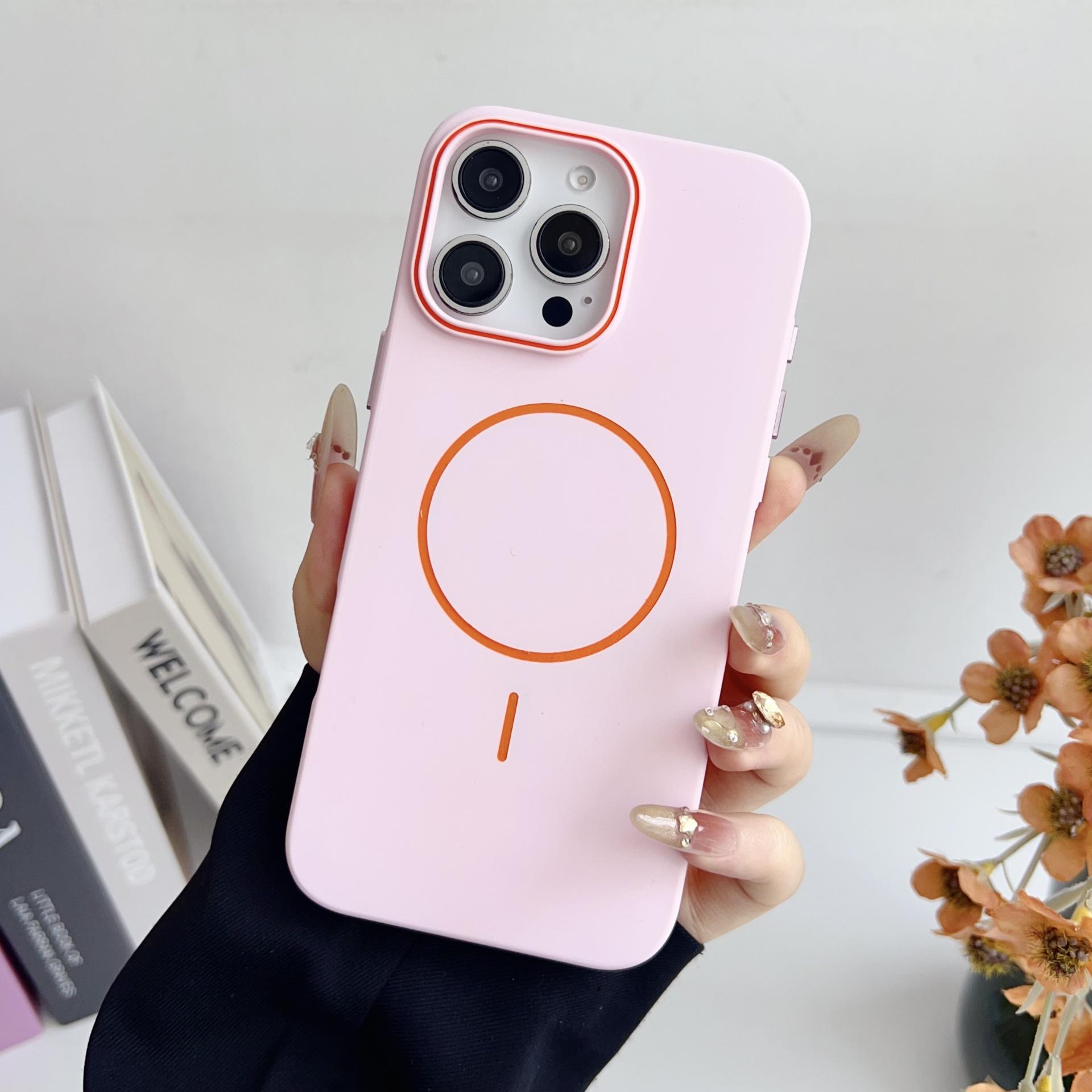 Подходит для iPhone 16 Контрастный цвет Тонкий круг Магнитная присоска Чехол для телефона Apple 15promax Приятный для кожи Скраб Защитный чехол iPhone12Promax
Подходит для iPhone 16 Контрастный цвет Тонкий круг Магнитная присоска Чехол для телефона Apple 15promax Приятный для кожи Скраб Защитный чехол iPhone12Promax