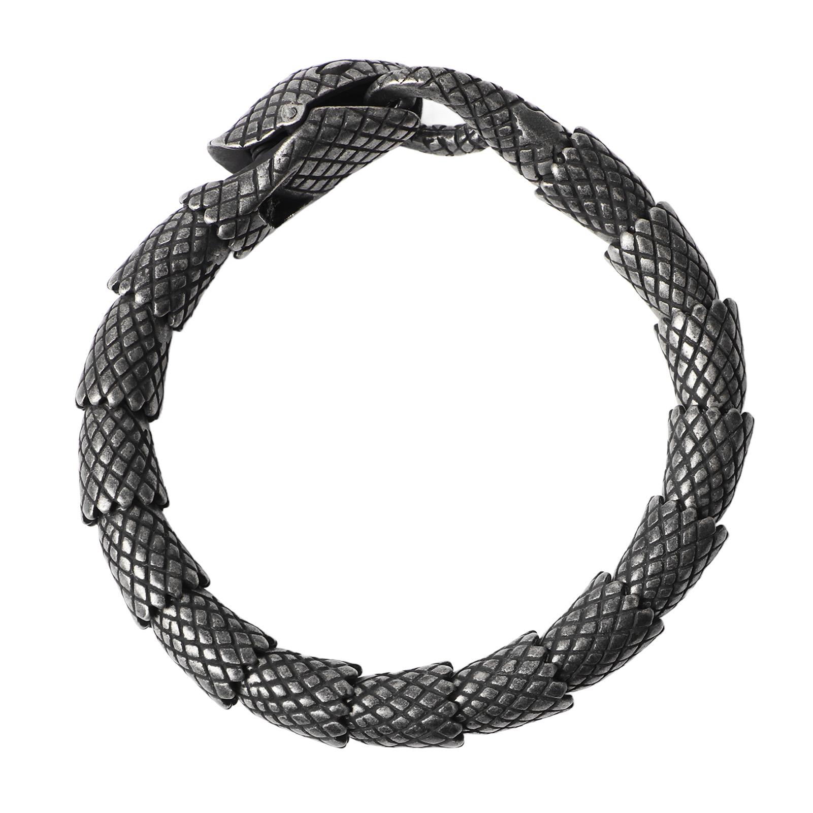 Men Fashionable Snake Bracelet Titanium Steel Unique Elegant Bracelet Jewelry Accessory for Party
Men Fashionable Snake Bracelet Titanium Steel Unique Elegant Bracelet Jewelry Accessory for Party