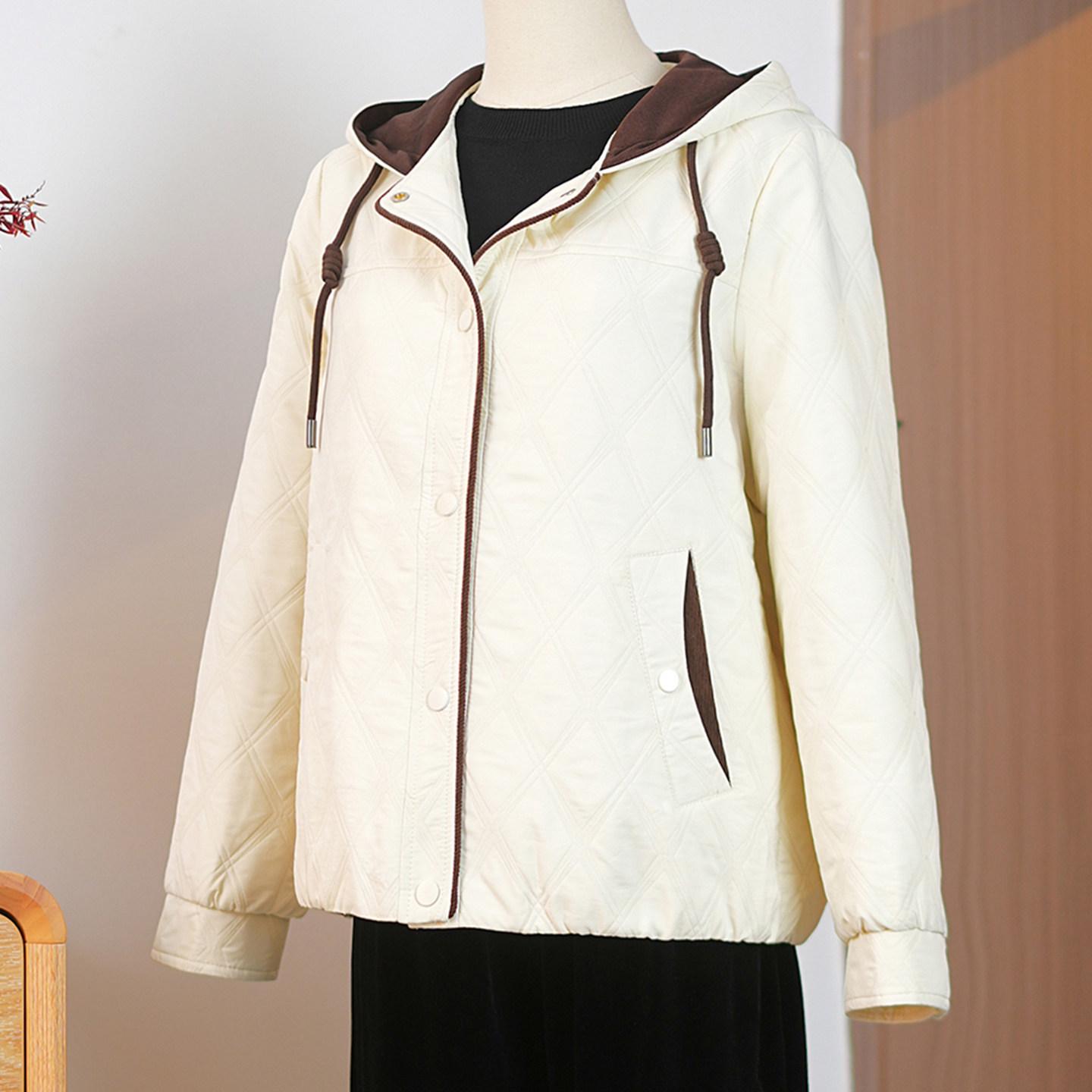 Spring Hooded Jacket - Casual Fit for Young, Middle-aged, and Elderly Moms 2026 4XL (145-160 Jin)
Spring Hooded Jacket - Casual Fit for Young, Middle-aged, and Elderly Moms 2026 4XL (145-160 Jin)