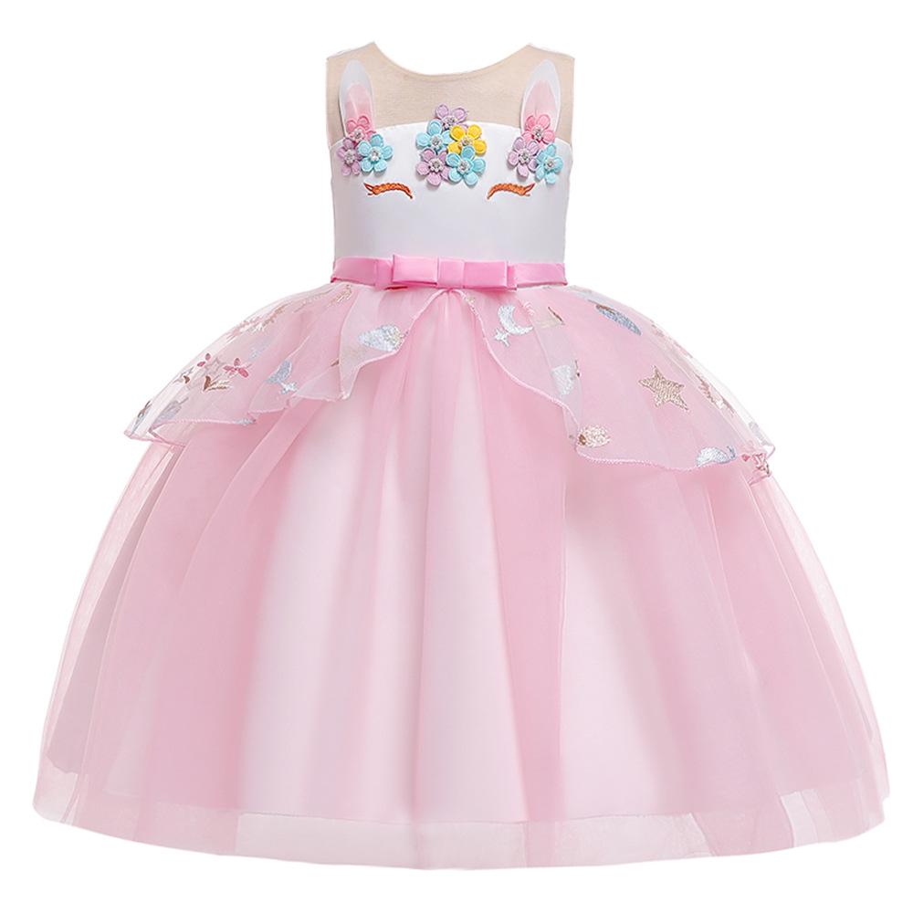 Платье принцессы-единорога для девочки-цветочницы - Детская одежда в трендовом стиле 120cm розовый
Платье принцессы-единорога для девочки-цветочницы - Детская одежда в трендовом стиле 120cm розовый