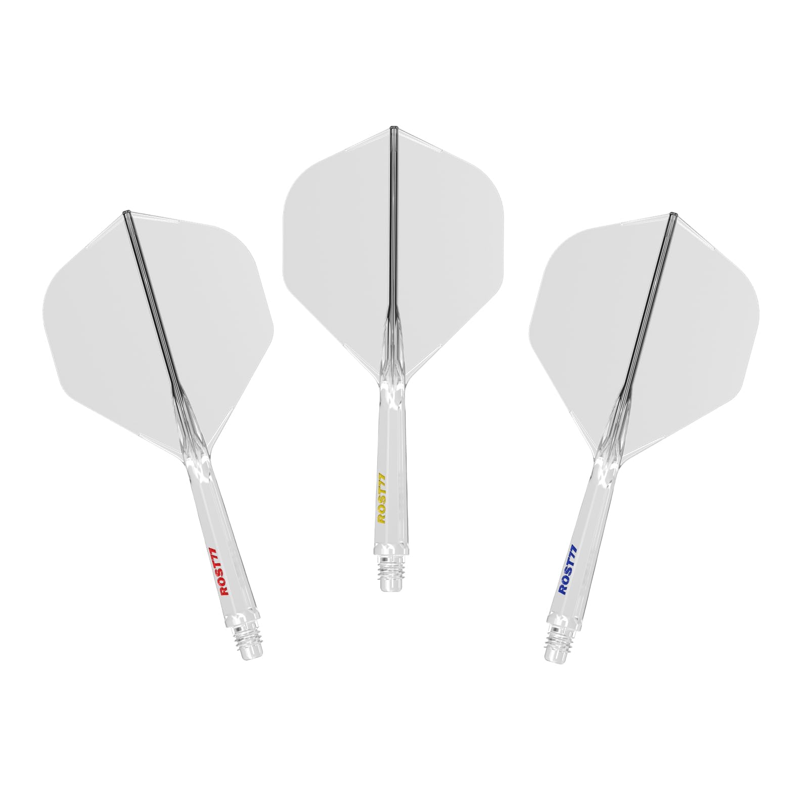 CUESOUL ROST 77 Transparent Integrated Flight Big Standard Set Clear Flight Yellow Red Blue Logo M Size 3-Piece 3-Color (CS-77-DB11T123-M)
CUESOUL ROST 77 Transparent Integrated Flight Big Standard Set Clear Flight Yellow Red Blue Logo M Size 3-Piece 3-Color (CS-77-DB11T123-M)