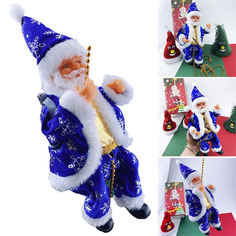 2026 New Year Music Christmas Joy Santa Claus Electric Climbing Rope Christmas Tree Ornaments Ornaments Children s Doll Toy Gift
2026 New Year Music Christmas Joy Santa Claus Electric Climbing Rope Christmas Tree Ornaments Ornaments Children s Doll Toy Gift