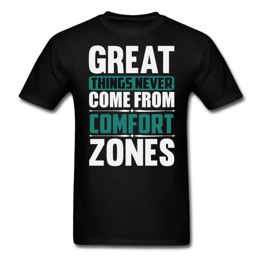 Motivation shirt Great Things Never Come From Comfort Zones motivational T-Shirt L
Motivation shirt Great Things Never Come From Comfort Zones motivational T-Shirt L
