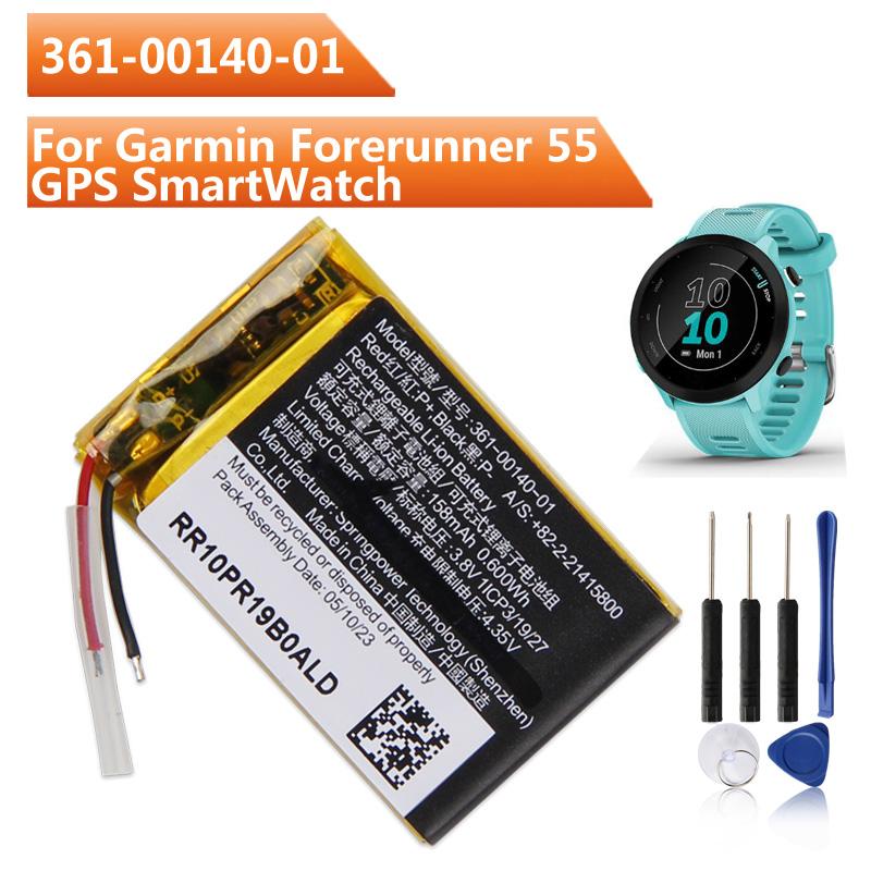 NEW Replacement Battery 361-00140-01 For Garmin Forerunner 55 GPS Smartwatch 158mAh with Tools
NEW Replacement Battery 361-00140-01 For Garmin Forerunner 55 GPS Smartwatch 158mAh with Tools