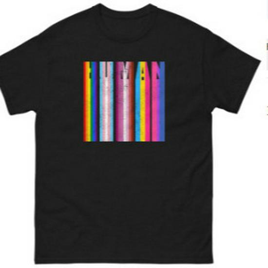 Rainbow Stripe Cotton T-Shirt: Spring/Summer Casual, Round Neck, Loose Short Sleeve, Unisex Style. Extra Large
Rainbow Stripe Cotton T-Shirt: Spring/Summer Casual, Round Neck, Loose Short Sleeve, Unisex Style. Extra Large