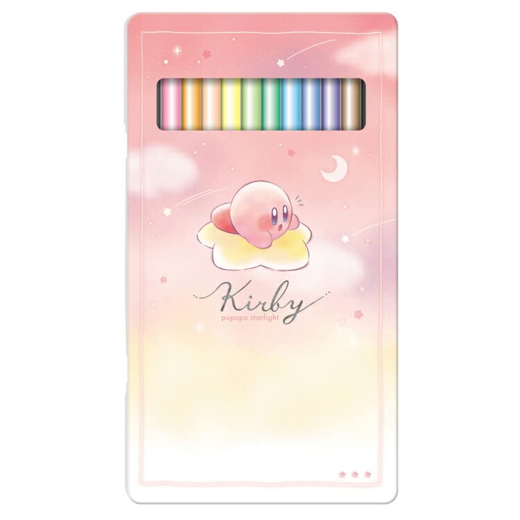 Kamiojapan Kirby Pencil Set in a Tin PUPUPU STARLIGHT 12-Color Case,
Kamiojapan Kirby Pencil Set in a Tin PUPUPU STARLIGHT 12-Color Case,