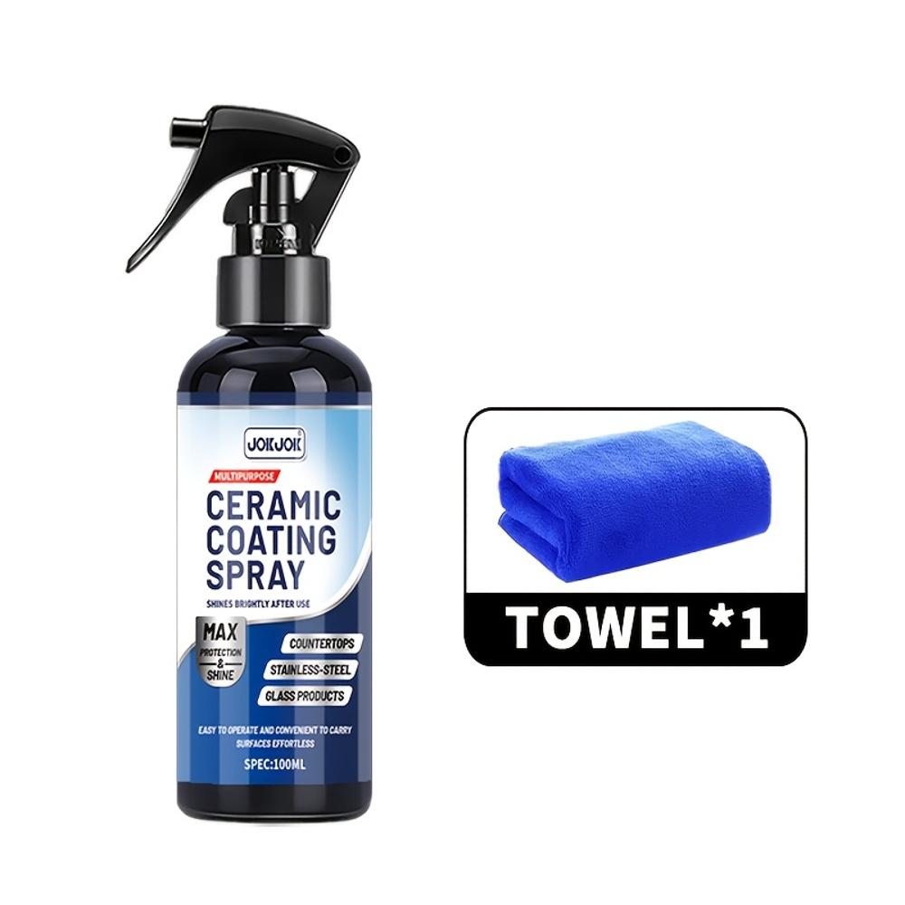 Домашнее керамическое покрытие для нержавеющей стали - Блеск, герметизация и защита кухонных и ванных поверхностей - Высокий блеск - Предотвращает появление отпечатков пальцев на
Домашнее керамическое покрытие для нержавеющей стали - Блеск, герметизация и защита кухонных и ванных поверхностей - Высокий блеск - Предотвращает появление отпечатков пальцев на