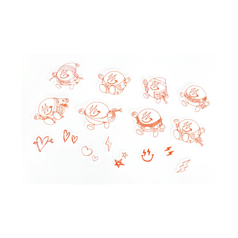 Набор наклеек ATEEZ THUNDER POP-UP 2024 года Line Art ver.
Набор наклеек ATEEZ THUNDER POP-UP 2024 года Line Art ver.