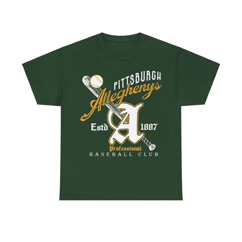 Pittsburgh Alleghenys Est 1887 Pennsylvania Baseball T-shirt L
Pittsburgh Alleghenys Est 1887 Pennsylvania Baseball T-shirt L