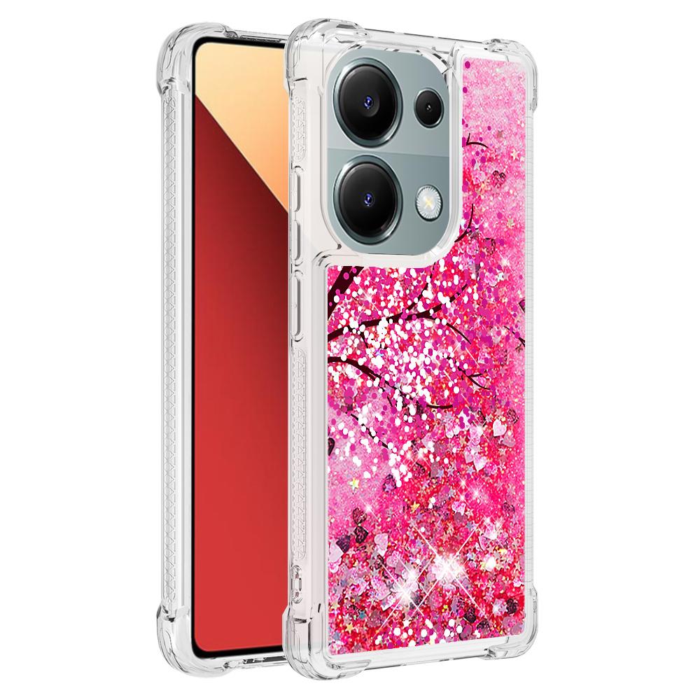 For Xiaomi Redmi Note 13 Pro 4G/Poco M6 Pro 4G TPU Case with Quicksand and Pattern Printed Cherry Blossom
For Xiaomi Redmi Note 13 Pro 4G/Poco M6 Pro 4G TPU Case with Quicksand and Pattern Printed Cherry Blossom