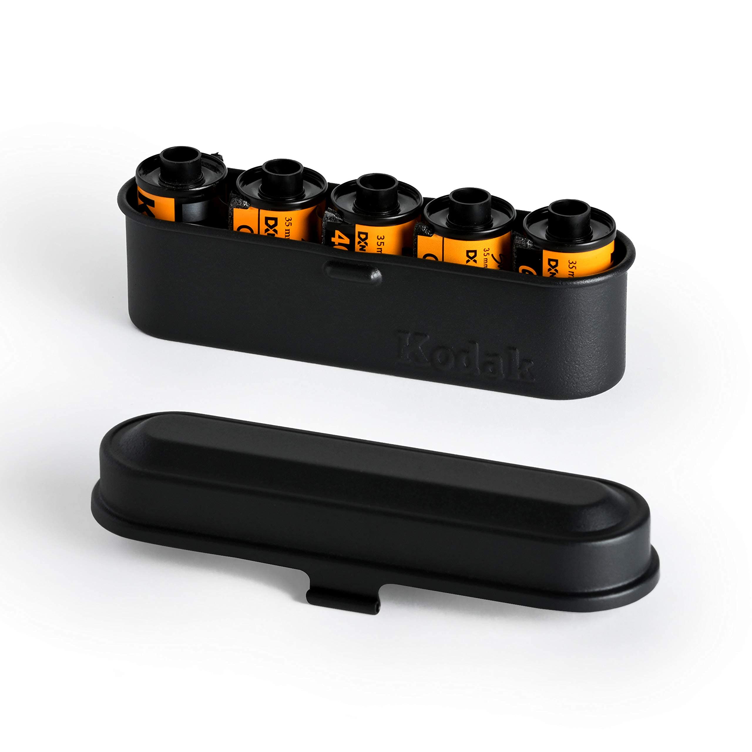 KODAK Film Case Holds 5 Rolls of 35mm Film Compact and Retro Steel Case for Organizing and Protecting Film Rolls Not - - (Black) (Film Included) чёрный
KODAK Film Case Holds 5 Rolls of 35mm Film Compact and Retro Steel Case for Organizing and Protecting Film Rolls Not - - (Black) (Film Included) чёрный