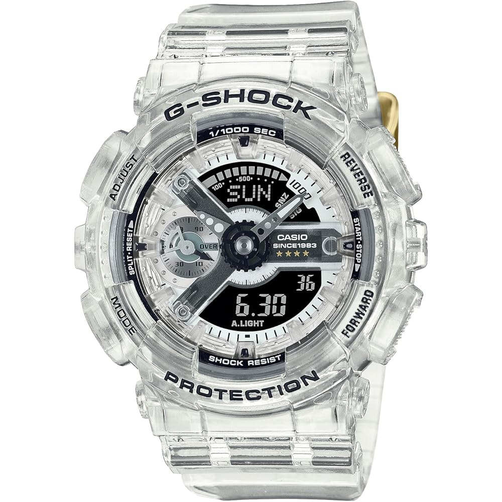 Casio G-Shock GMA-S114RX-7AJR Clear Skeleton Women s Watch Water Resistant Durable Design
Casio G-Shock GMA-S114RX-7AJR Clear Skeleton Women s Watch Water Resistant Durable Design