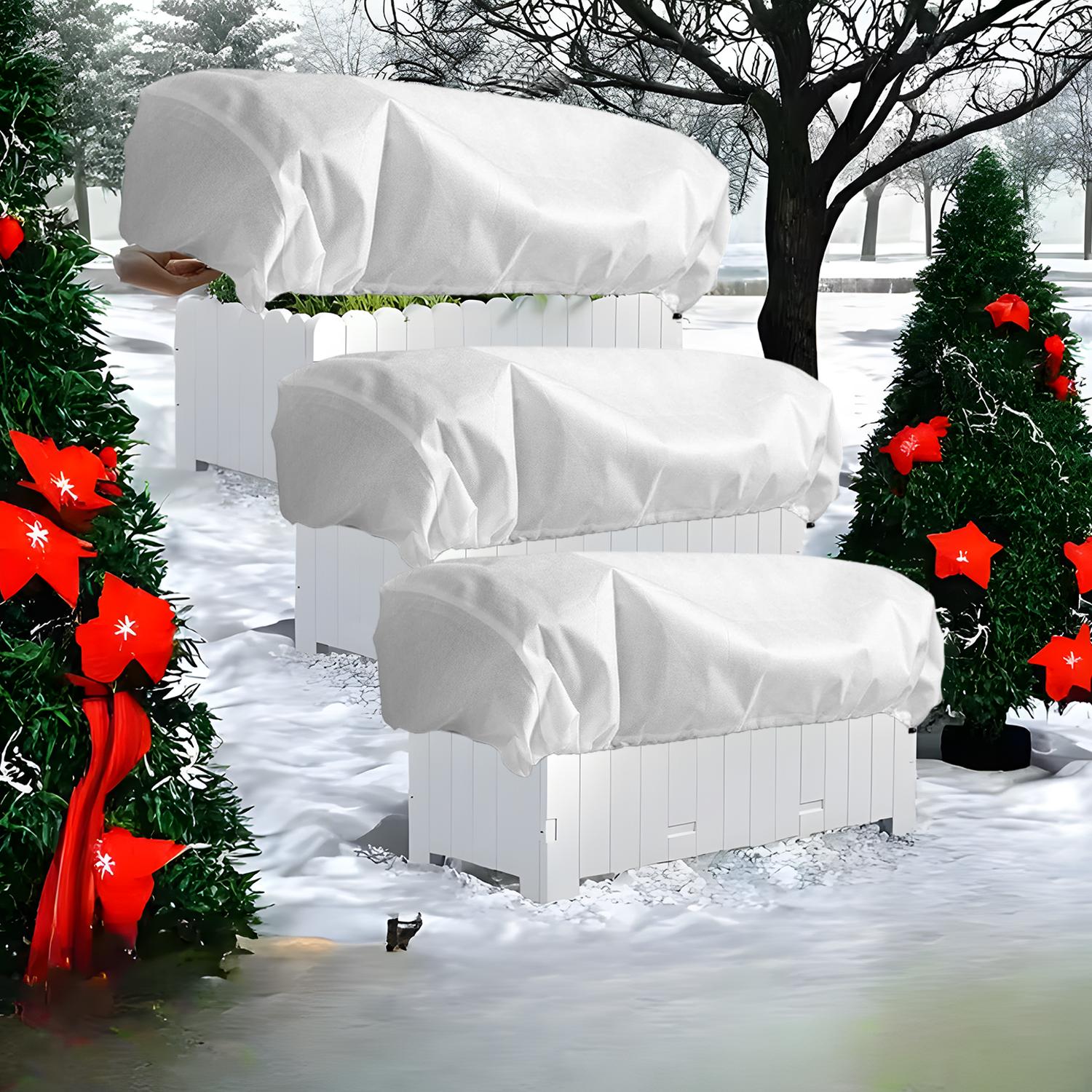 Garden Plant Protector Covers Winter Plant Cover Bag with Zip Anti-Frost Protection Bags Non-woven Anti Freeze Against Warm Bag 100x45x40cm
Garden Plant Protector Covers Winter Plant Cover Bag with Zip Anti-Frost Protection Bags Non-woven Anti Freeze Against Warm Bag 100x45x40cm
