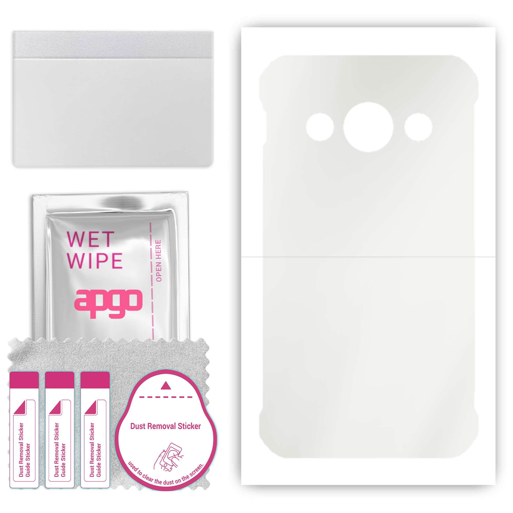 apgo MATTE Protective Skin Sticker для задньої панелі, сумісний із Samsung Galaxy Xcover 3 G389F, Wrap Film, Hydrogel Film, Flexible, Soft TPU with pozit
apgo MATTE Protective Skin Sticker для задньої панелі, сумісний із Samsung Galaxy Xcover 3 G389F, Wrap Film, Hydrogel Film, Flexible, Soft TPU with pozit