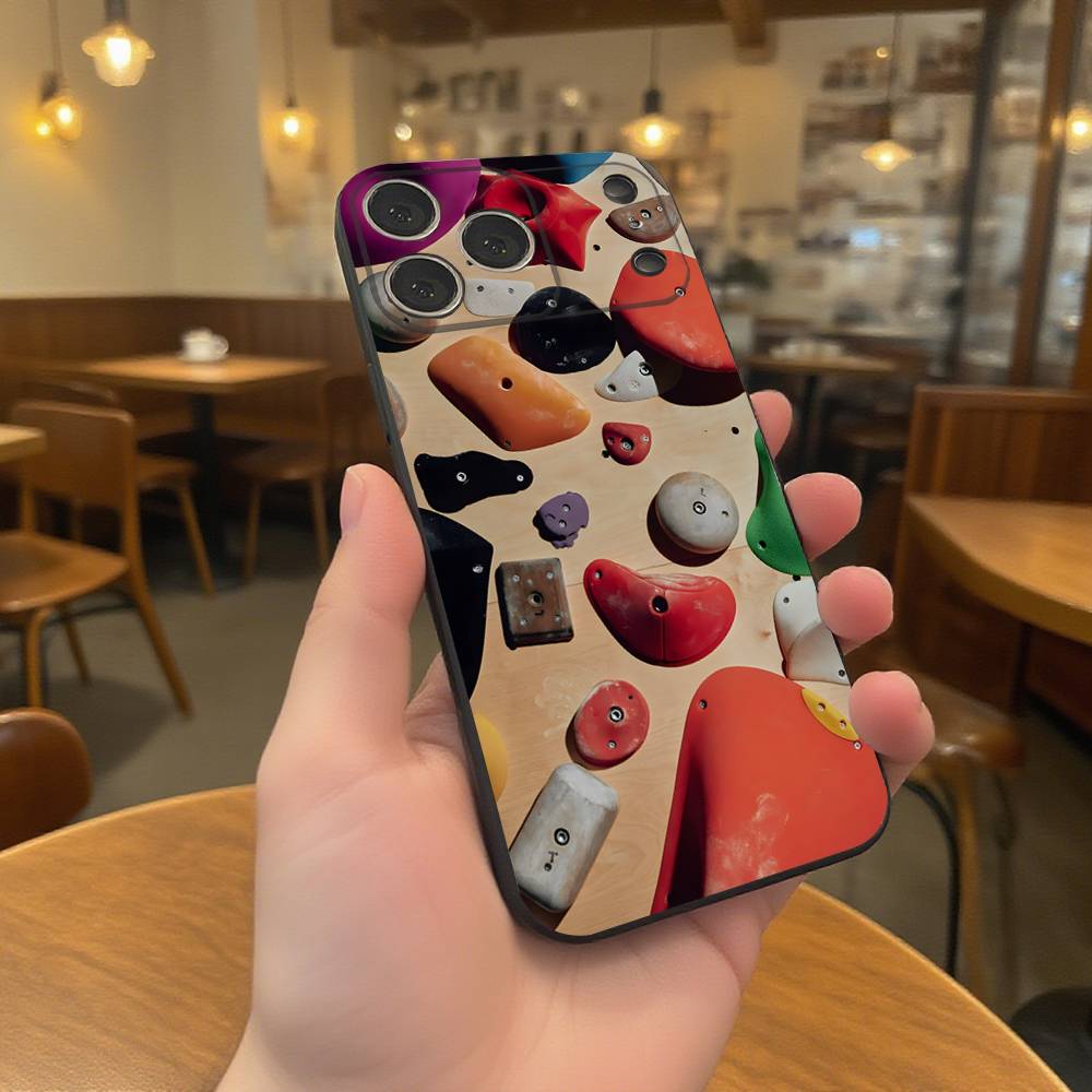 Rock Climbing Wall Phone Case For iPhone 17,16,15,14,13,12,11,Pro,XS,Max,XR,Plus,E,SE4,Mini Black Soft Cover iPhone12
Rock Climbing Wall Phone Case For iPhone 17,16,15,14,13,12,11,Pro,XS,Max,XR,Plus,E,SE4,Mini Black Soft Cover iPhone12