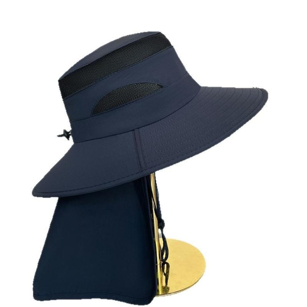 Neck Protection Shawl Beach Cap Anti-UV Sunscreen Hat New Bucket Hat Men Women темно-синього кольору
Neck Protection Shawl Beach Cap Anti-UV Sunscreen Hat New Bucket Hat Men Women темно-синього кольору