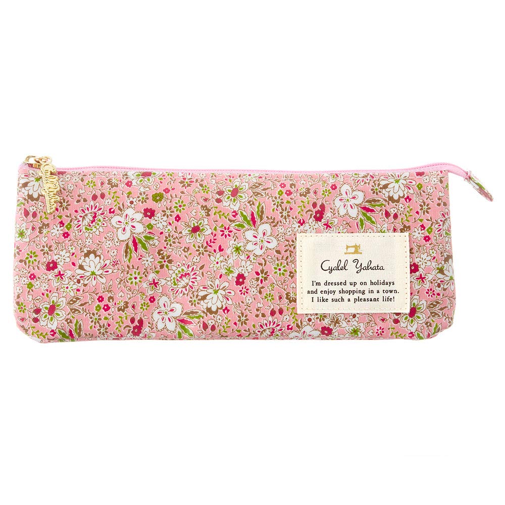 Cyalel Yahata LC Double Pencil Case Pencil Case Compact Ladies Floral Pattern Cute Stylish Adult Made in Japan Yell (Flower Pink)
Cyalel Yahata LC Double Pencil Case Pencil Case Compact Ladies Floral Pattern Cute Stylish Adult Made in Japan Yell (Flower Pink)