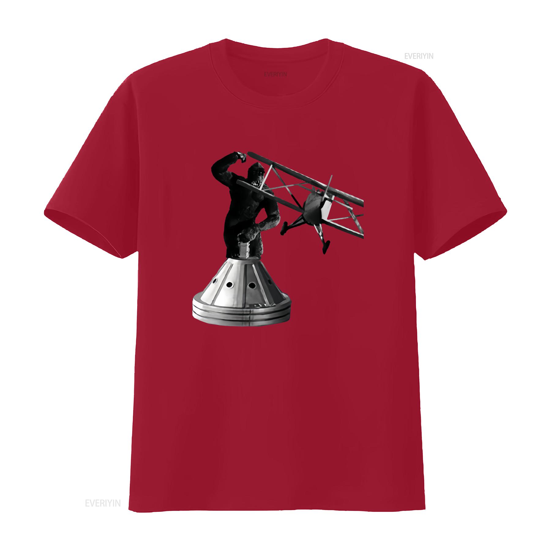 King Kong 1933 Movie Tower T Shirt vintage Washed Slightly Casual Top For Everyday Wear graphic Comfortable fashion Stylish S
King Kong 1933 Movie Tower T Shirt vintage Washed Slightly Casual Top For Everyday Wear graphic Comfortable fashion Stylish S