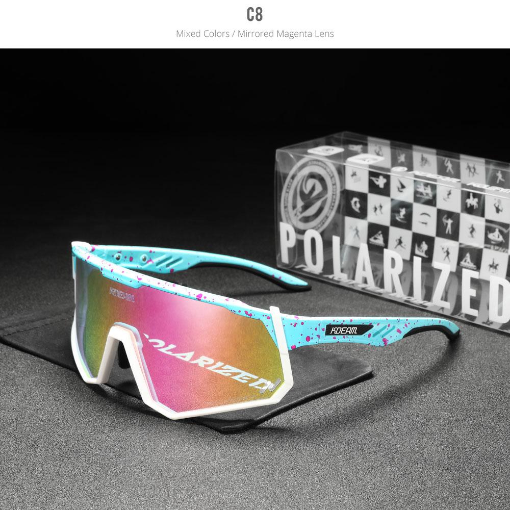 KDEAM Brand Design Men s Polarized Sunglasses Oversized TR90 Sun Glasses Fashion Women Shades 1.2MM Lens Outdoor Sports Goggle Original Package
KDEAM Brand Design Men s Polarized Sunglasses Oversized TR90 Sun Glasses Fashion Women Shades 1.2MM Lens Outdoor Sports Goggle Original Package