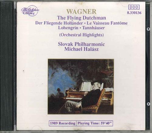 CD SLOVAK PHILHARMONIC - Wagner The Flying Dutchman 8330136 GOLDEN CLASSICK Non Japan Classical Used
CD SLOVAK PHILHARMONIC - Wagner The Flying Dutchman 8330136 GOLDEN CLASSICK Non Japan Classical Used