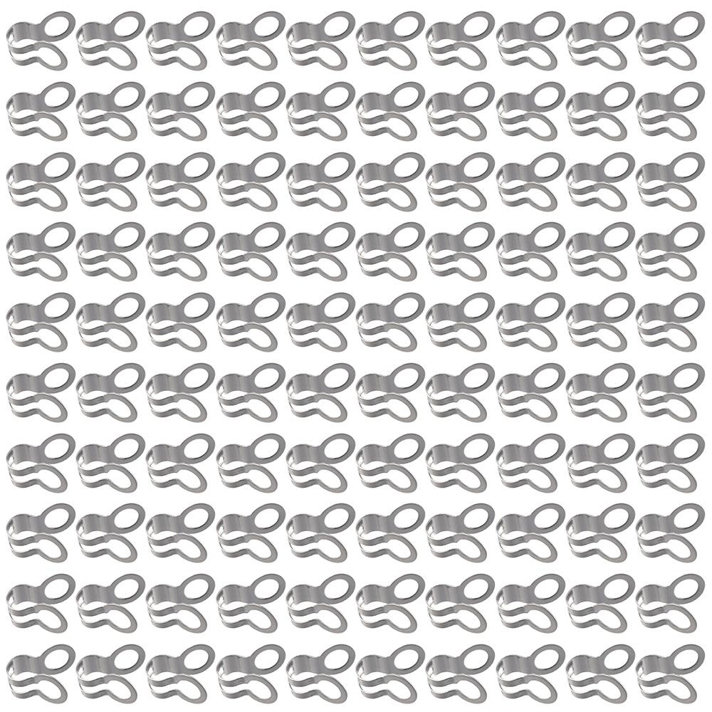 100Pcs/Bag 304 Stainless Steel Double Ring Link Silver Tone Loop Connection Clasp 4.0/4.5mm
100Pcs/Bag 304 Stainless Steel Double Ring Link Silver Tone Loop Connection Clasp 4.0/4.5mm