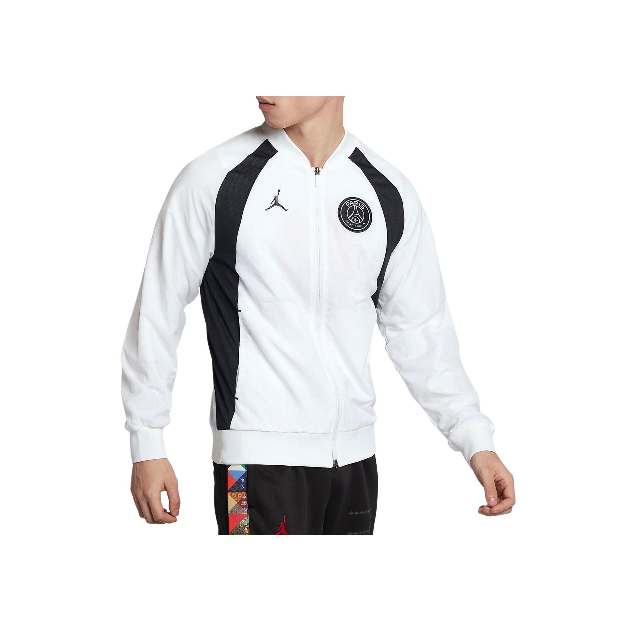 Jordan Серия Sports Lifestyle Paris Saint-Germain Повседневная ветровка Мужские куртки Белая BQ4216-100 XS
Jordan Серия Sports Lifestyle Paris Saint-Germain Повседневная ветровка Мужские куртки Белая BQ4216-100 XS