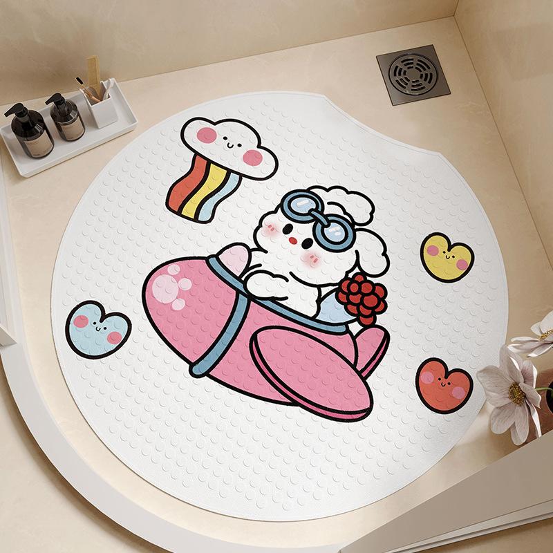 Round Bathroom Anti-slip Pads for Home Use of Elderly and Children Anti-fall Bathing Pads for Bathroom Shower Room Foot Pads Suction Pads round notch 55 * 55cm
Round Bathroom Anti-slip Pads for Home Use of Elderly and Children Anti-fall Bathing Pads for Bathroom Shower Room Foot Pads Suction Pads round notch 55 * 55cm