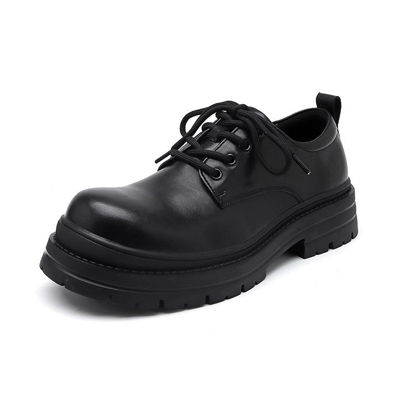 Туфли дерби на платформе Paris, мужские, высокого класса, черные, увеличивающие рост, кожаные туфли, британские туфли с большой головой 14404-R 38 чёрный
Туфли дерби на платформе Paris, мужские, высокого класса, черные, увеличивающие рост, кожаные туфли, британские туфли с большой головой 14404-R 38 чёрный