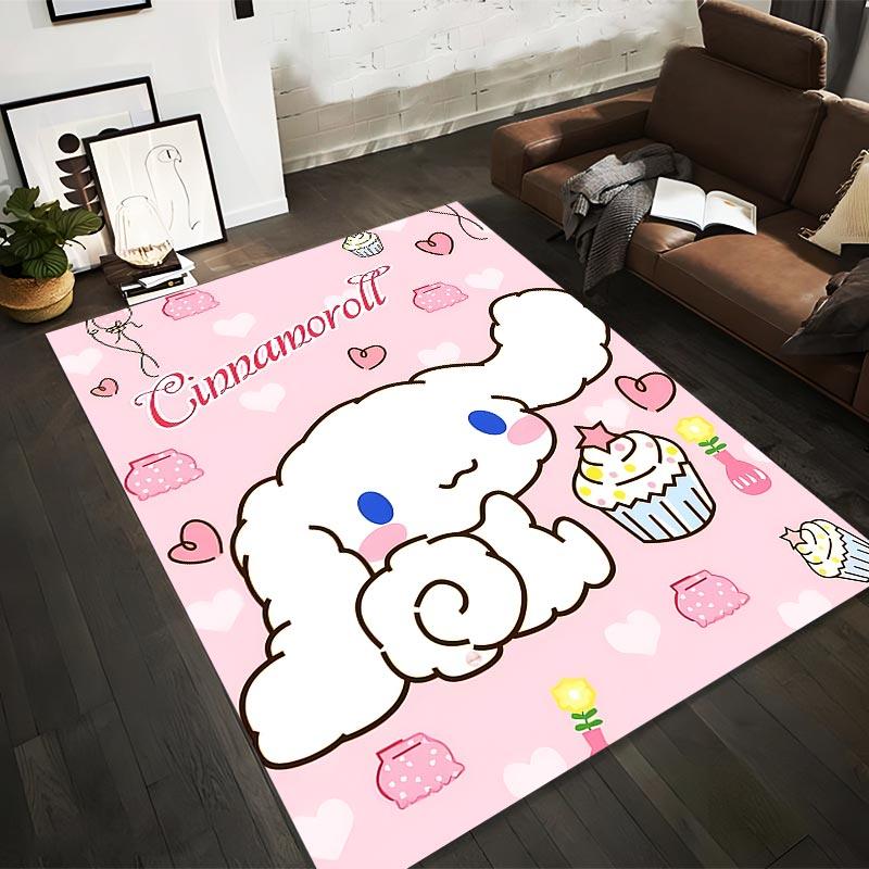 Cute Cinnamoroll Cartoon Carpet with Cupcake and Heart Design on Pink Background Suitable for use as an anti-slip1 for1room and bedroom sofas 40x60cm( 15x23in )
Cute Cinnamoroll Cartoon Carpet with Cupcake and Heart Design on Pink Background Suitable for use as an anti-slip1 for1room and bedroom sofas 40x60cm( 15x23in )