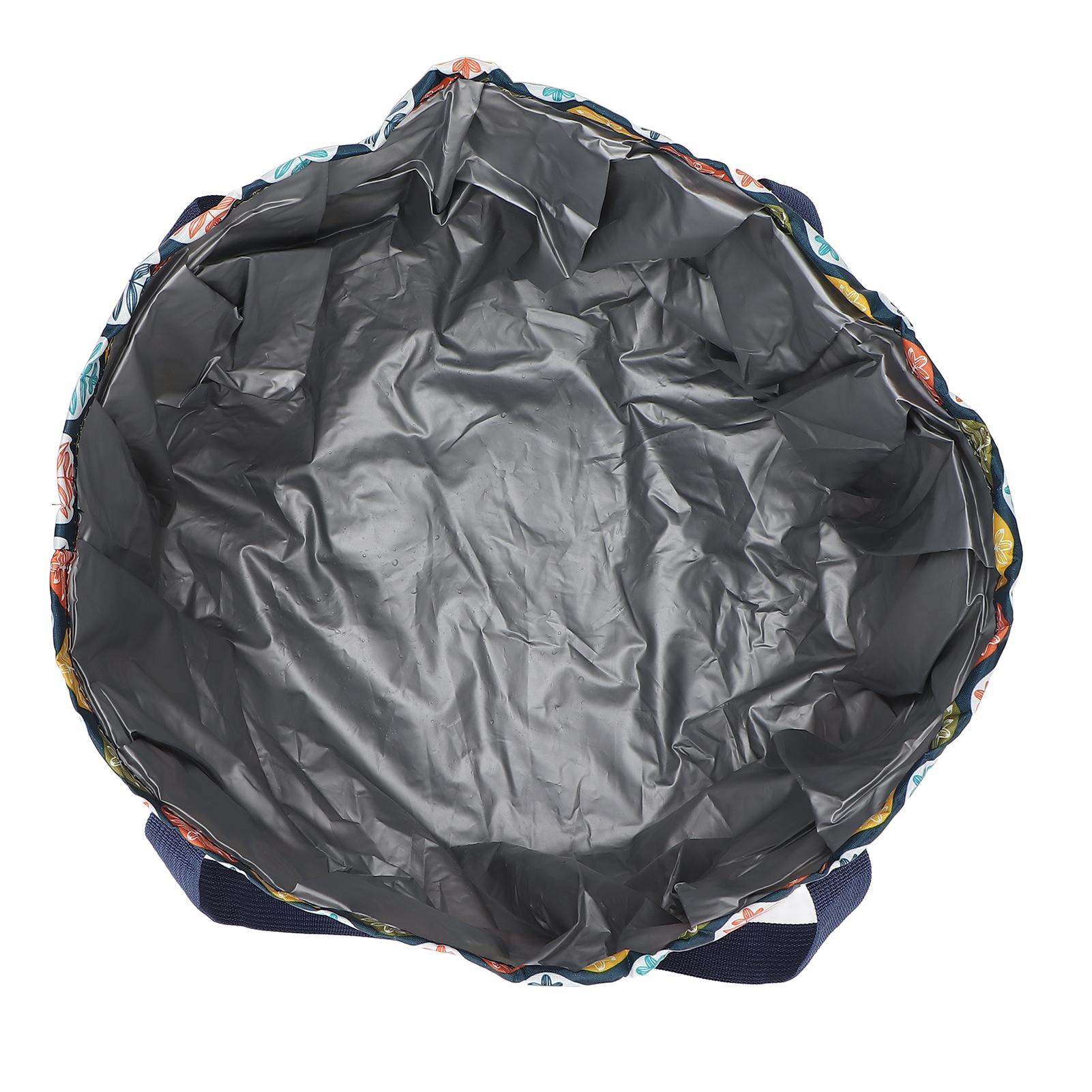 Collapsible Foot Soaking Basin Polyester Waterproof Handle Rope Foot Bath Water Bucket 21L Large Leaf Pattern
Collapsible Foot Soaking Basin Polyester Waterproof Handle Rope Foot Bath Water Bucket 21L Large Leaf Pattern