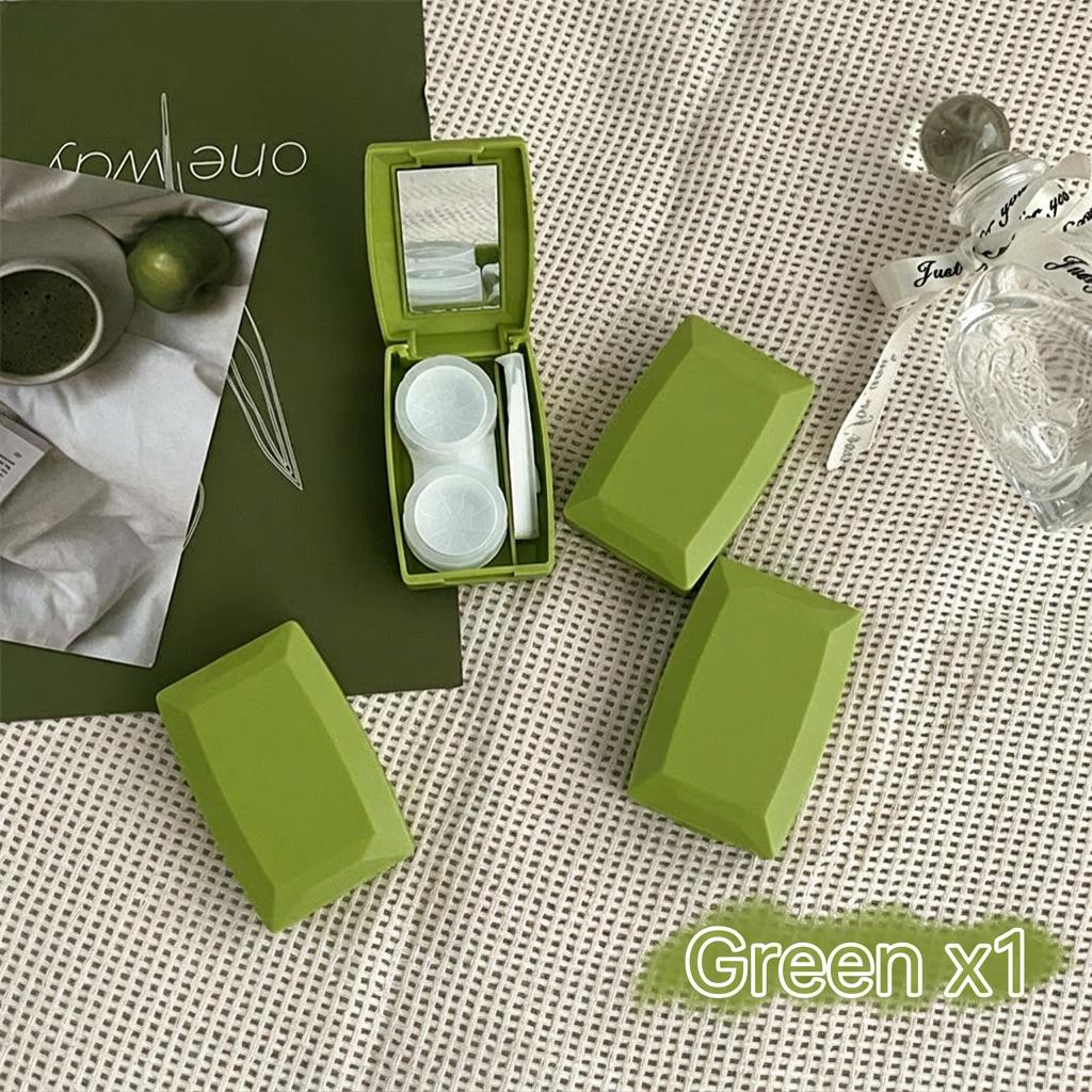 Contact Lens Storage Box Portable Lens Holder Rectangular Contact Lens Case Portable For Home Daily Travel Office зелёный
Contact Lens Storage Box Portable Lens Holder Rectangular Contact Lens Case Portable For Home Daily Travel Office зелёный