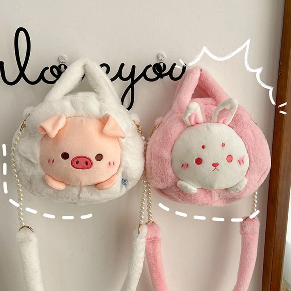 Plush Crossbody Bags Rabbit Korean Style Handbags Women Handbags Cute Small Bags Cute Animal Bag Lamb
Plush Crossbody Bags Rabbit Korean Style Handbags Women Handbags Cute Small Bags Cute Animal Bag Lamb