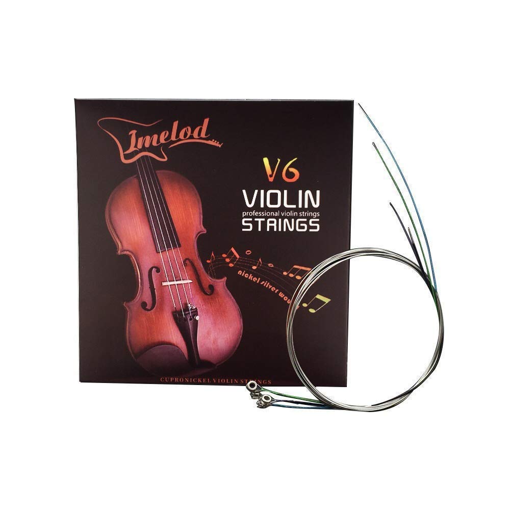 Imelod Universal Violin Strings, Set of 2 (G-D-A-E), Steel Core, Nickel Silver Ends for Violin and Fiddle Strings
Imelod Universal Violin Strings, Set of 2 (G-D-A-E), Steel Core, Nickel Silver Ends for Violin and Fiddle Strings