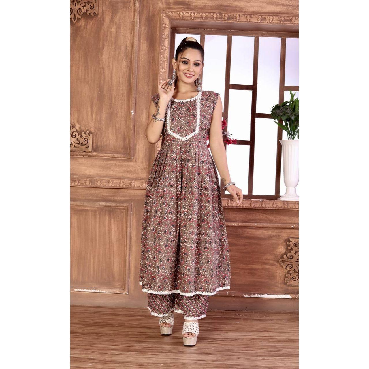 Привлекательная одежда для вечеринок с принтом *КАМБРИЙСКИЙ ХЛОПОК* Пара Kurti имеет стандартный крой и изготовлена из высококачественных тканей и пряжи. S
Привлекательная одежда для вечеринок с принтом *КАМБРИЙСКИЙ ХЛОПОК* Пара Kurti имеет стандартный крой и изготовлена из высококачественных тканей и пряжи. S