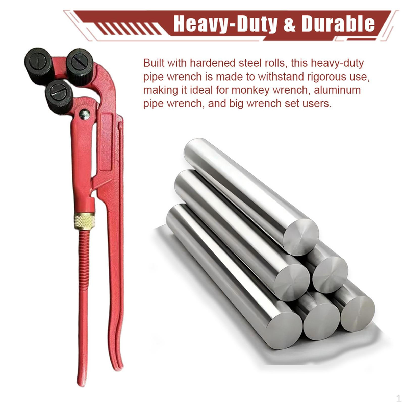 Adjustable Triangular Roller Thread Plier Carbon Steel Easy to Use Precision Sturdy Efficient
Adjustable Triangular Roller Thread Plier Carbon Steel Easy to Use Precision Sturdy Efficient