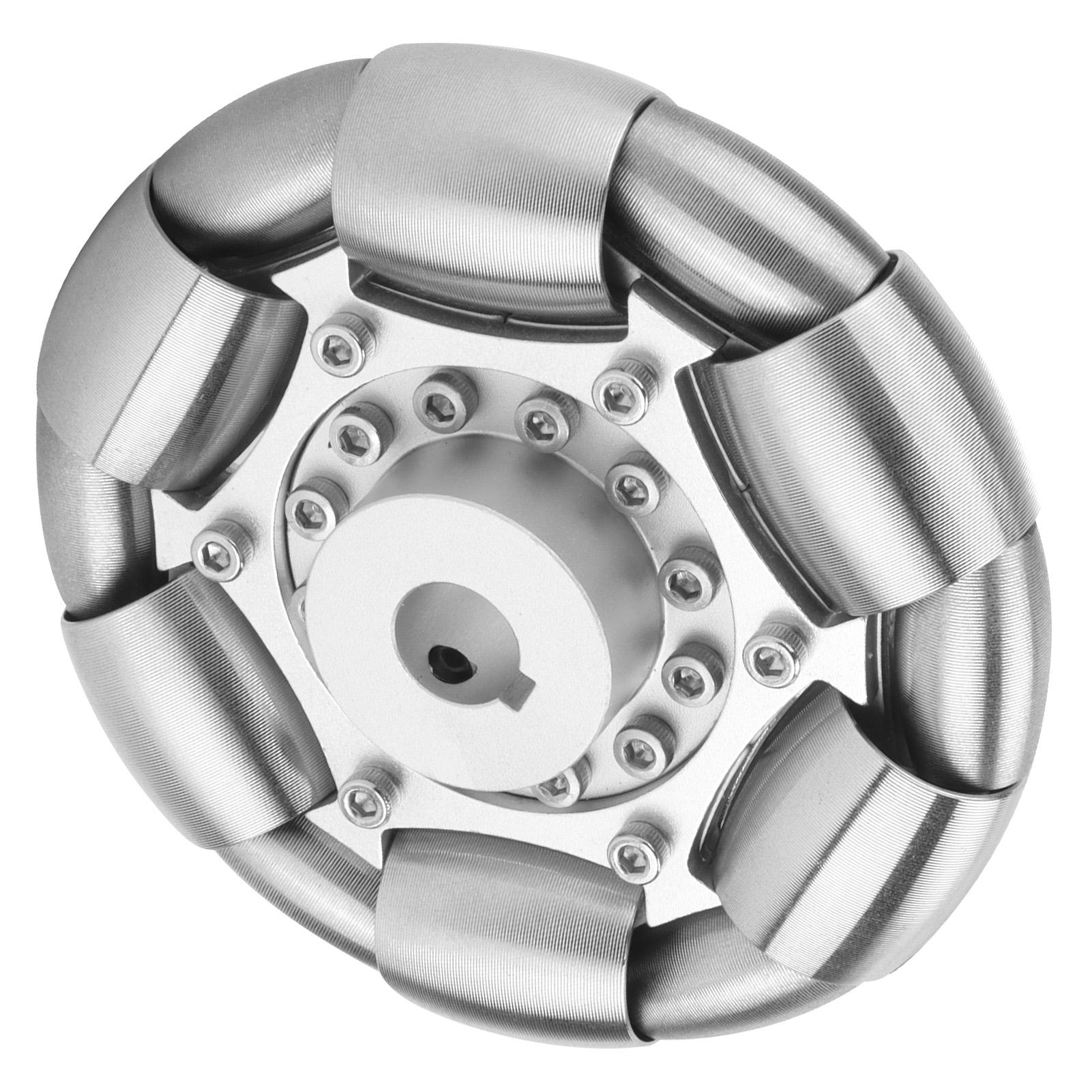 100mm Durable Stainless Steel Rollers Omni Wheels for Ball Balance Ballbot 14183
100mm Durable Stainless Steel Rollers Omni Wheels for Ball Balance Ballbot 14183