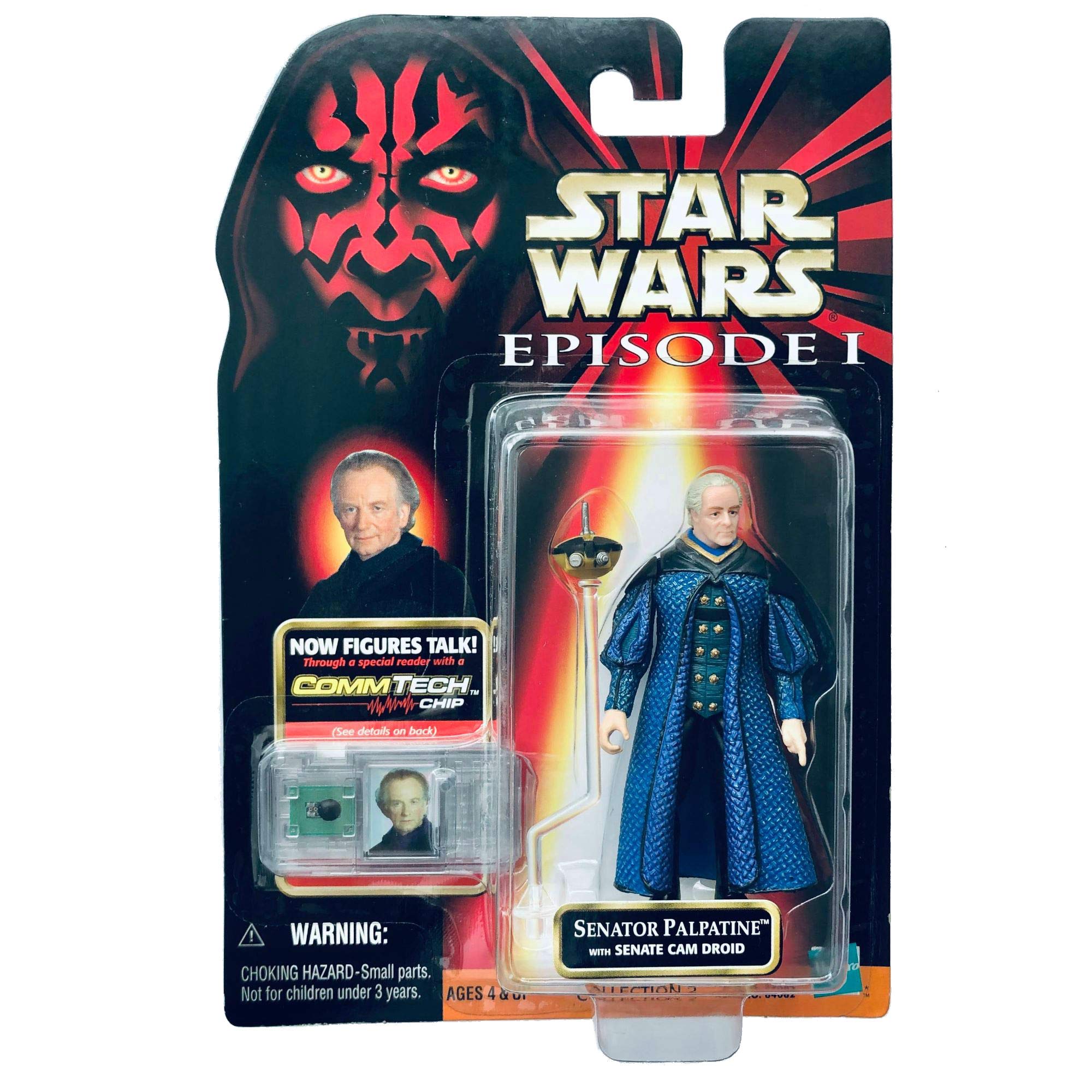 Star Wars Episode 1 Comtech Basic Figure Senator Palpatine 
Star Wars Episode 1 Comtech Basic Figure Senator Palpatine
