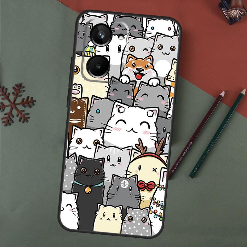 Funny cute cats Case For Realme 15 Pro GT7 GT6 C65 C67 C61 C53 C55 C51 C35 C63 C71 C75 11 12 13 14 Pro Plus Realme C71 4G
Funny cute cats Case For Realme 15 Pro GT7 GT6 C65 C67 C61 C53 C55 C51 C35 C63 C71 C75 11 12 13 14 Pro Plus Realme C71 4G