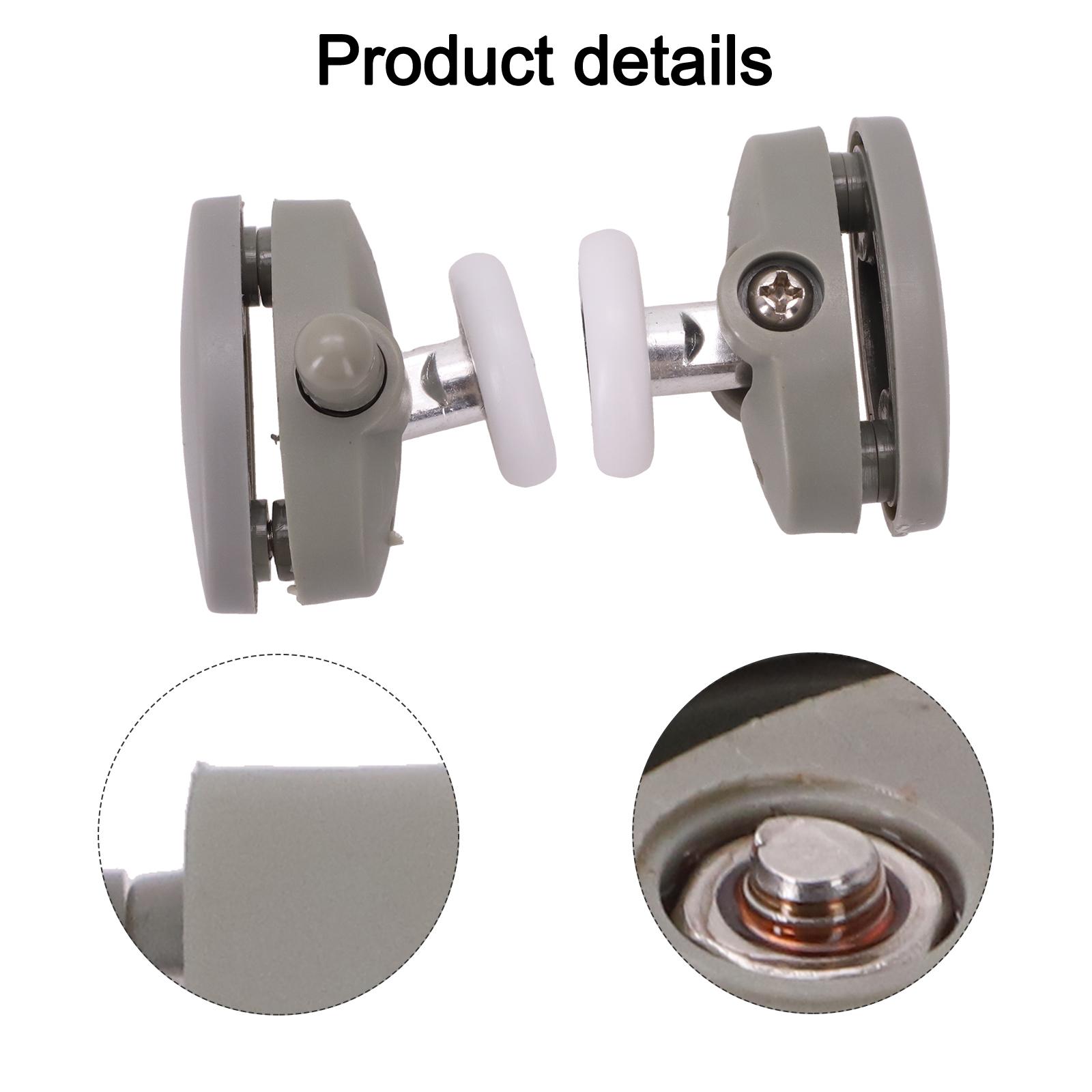 Gray Rollers Set Adjustable Shower Wheels Compatible With 4-6mm Glass Complete Roller Set Plastic And Brass Construction China Mainland
Gray Rollers Set Adjustable Shower Wheels Compatible With 4-6mm Glass Complete Roller Set Plastic And Brass Construction China Mainland