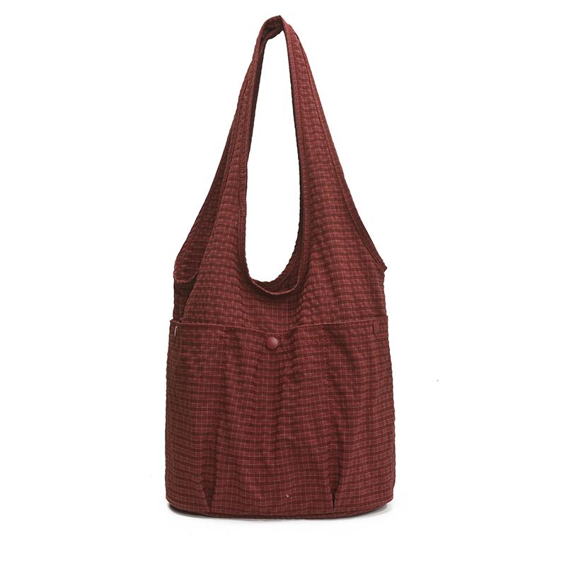 Nyl Large Capacity Zipper Shoulder Bags Striped New Fashi 2026 High Quality Women s Bags Simple Soft Versatile Handbag бордовий
Nyl Large Capacity Zipper Shoulder Bags Striped New Fashi 2026 High Quality Women s Bags Simple Soft Versatile Handbag бордовий