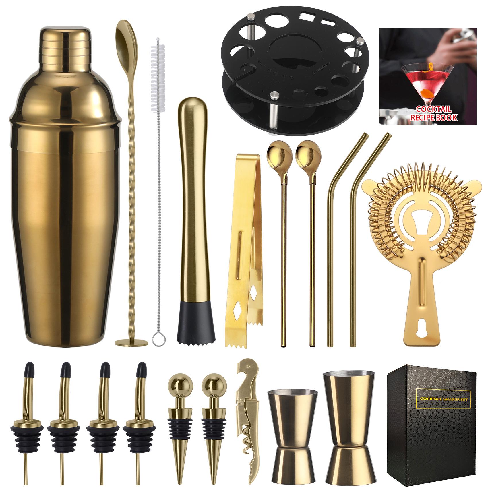 Rotating Round Black Acrylic Snow Cup Set Anti-Drop Cocktail Shaker Bar Tools 20-Piece Set
Rotating Round Black Acrylic Snow Cup Set Anti-Drop Cocktail Shaker Bar Tools 20-Piece Set