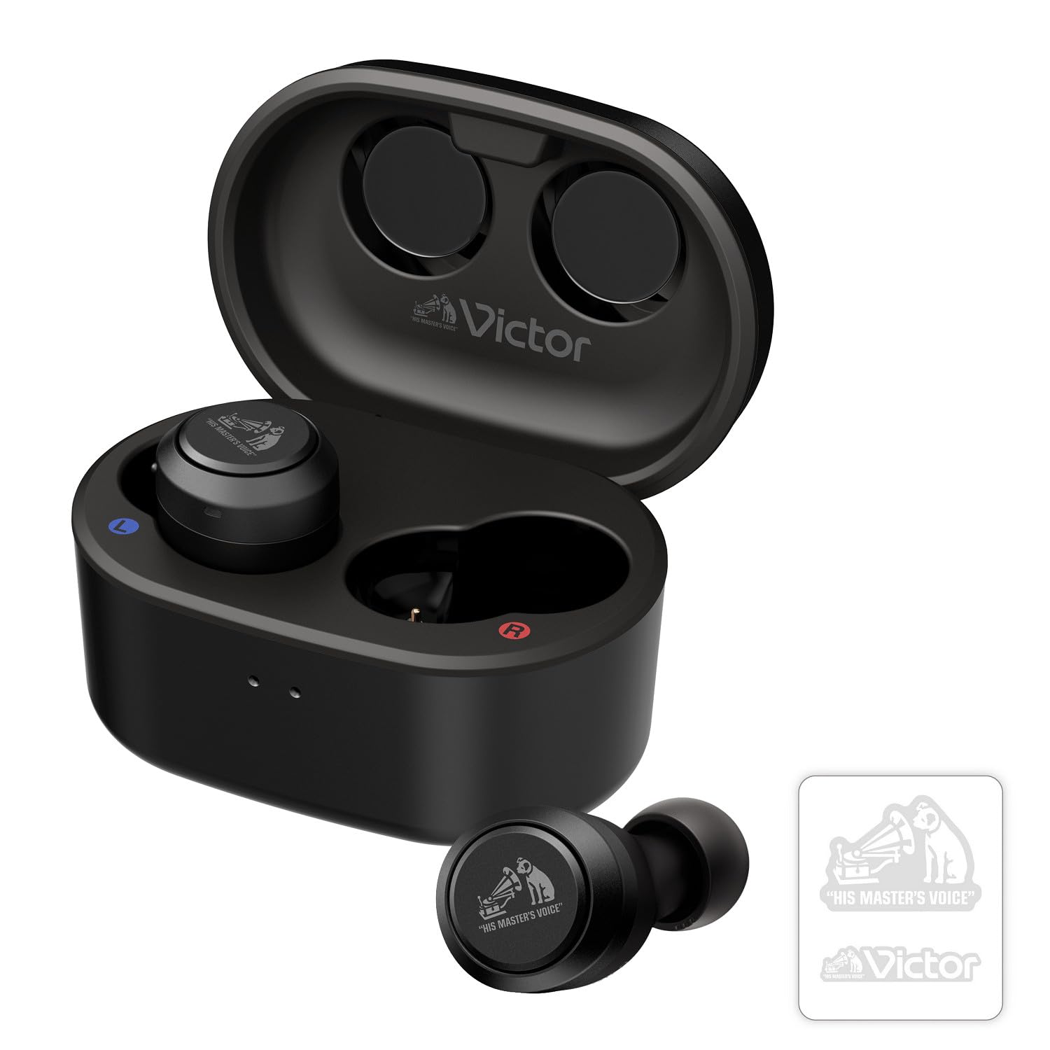 JVC Kenwood Victor Wireless Earphones with Sticker Bluetooth Noise Canceling Зовнішній звукозабірник Водонепроникний мікрофон із низькою затримкою Корпус у комплекті чорний
JVC Kenwood Victor Wireless Earphones with Sticker Bluetooth Noise Canceling Зовнішній звукозабірник Водонепроникний мікрофон із низькою затримкою Корпус у комплекті чорний