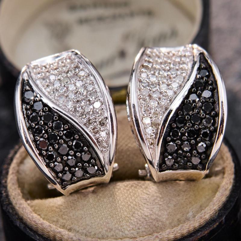 Exquisite Sparkling Black and White Color Inlaid Zircon Pendant Earrings, Women s Fashionable Light Luxury Banquet Zircon Gifts
Exquisite Sparkling Black and White Color Inlaid Zircon Pendant Earrings, Women s Fashionable Light Luxury Banquet Zircon Gifts
