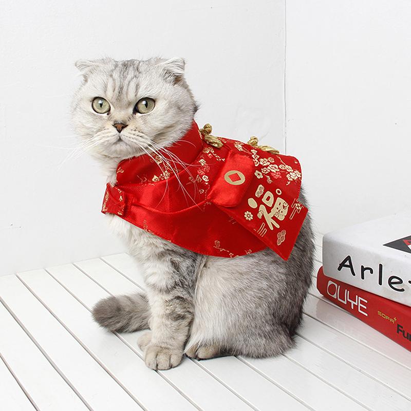 New Year Pet Clothes Chinese Tang Dynasty Dress Festival Cloak For Pupy Dog Cat Cute Pet Dog Costume Pet Dog Warm Clothing XS красный
New Year Pet Clothes Chinese Tang Dynasty Dress Festival Cloak For Pupy Dog Cat Cute Pet Dog Costume Pet Dog Warm Clothing XS красный