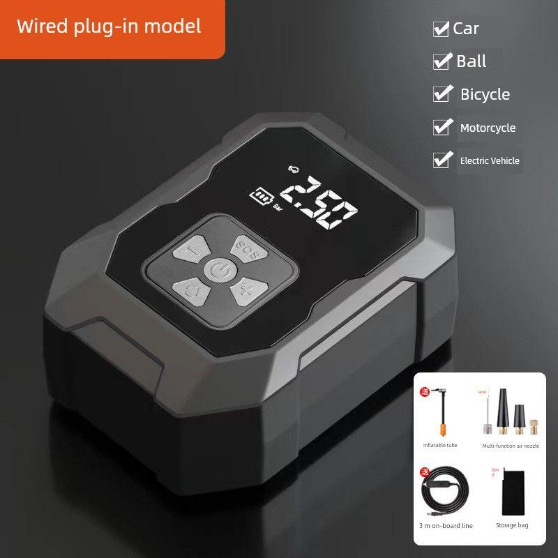 Vehicle Air Pump-Type Car Wireless Tire Pump Multi-Function Emergency Portable Battery for Mobile Phones Tire Pump Wy-7075 Wired Model
Vehicle Air Pump-Type Car Wireless Tire Pump Multi-Function Emergency Portable Battery for Mobile Phones Tire Pump Wy-7075 Wired Model