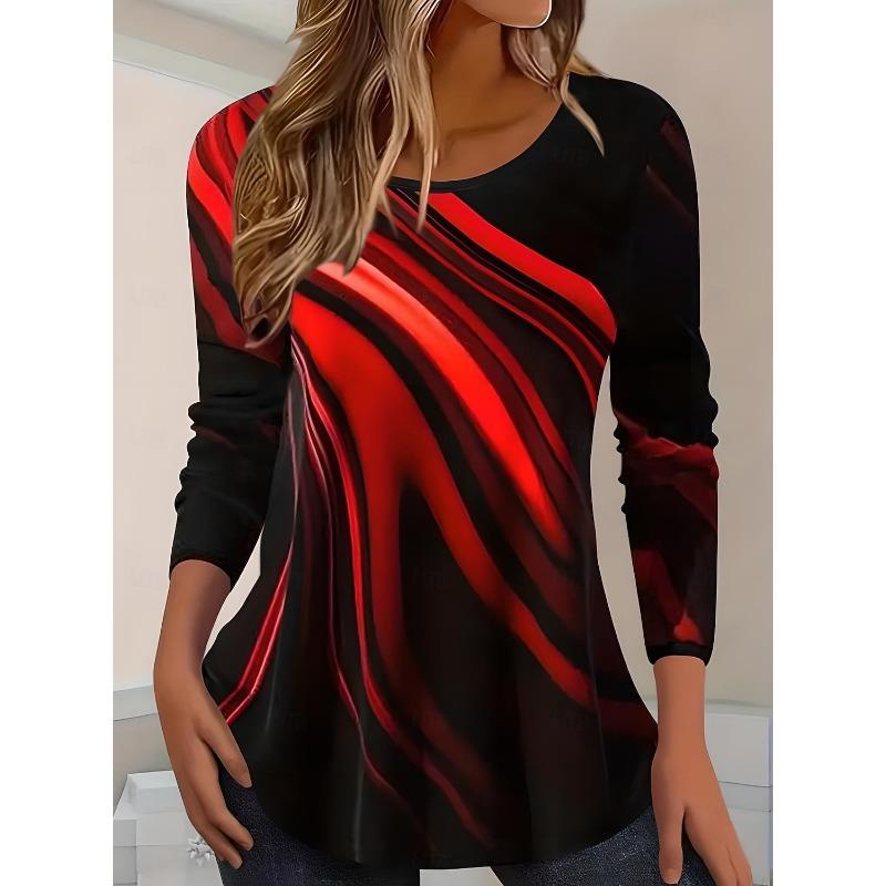 Женская повседневная футболка с 3D-принтом в полоску, круглым вырезом, в стиле ретро, элегантная, с длинными рукавами, женская модная футболка-пуловер с длинным рукавом 2XL
Женская повседневная футболка с 3D-принтом в полоску, круглым вырезом, в стиле ретро, элегантная, с длинными рукавами, женская модная футболка-пуловер с длинным рукавом 2XL