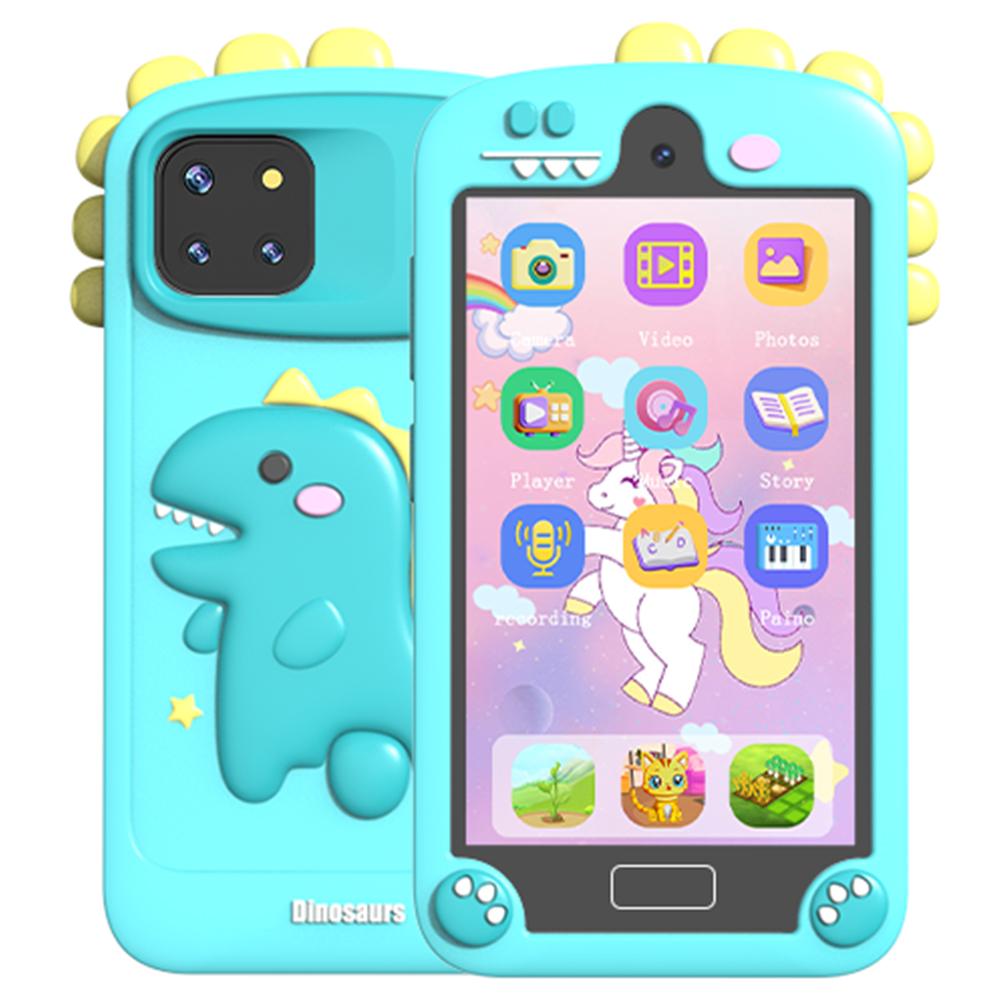 PI MAX 48MP Dual Lens 4-inch IPS Screen Cartoon Animal Children Educational Phone Camera Toy Blue Dinosaur
PI MAX 48MP Dual Lens 4-inch IPS Screen Cartoon Animal Children Educational Phone Camera Toy Blue Dinosaur