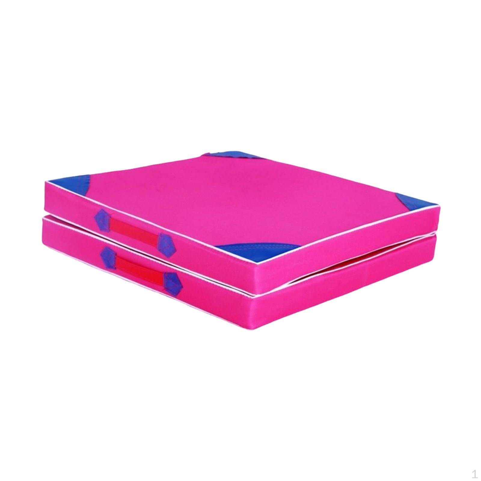 Folding Exercise Mat 100cmx50cm Purpose Gymnastics Balance Two Fold for Tumbling Aerobic Fitness розовый
Folding Exercise Mat 100cmx50cm Purpose Gymnastics Balance Two Fold for Tumbling Aerobic Fitness розовый