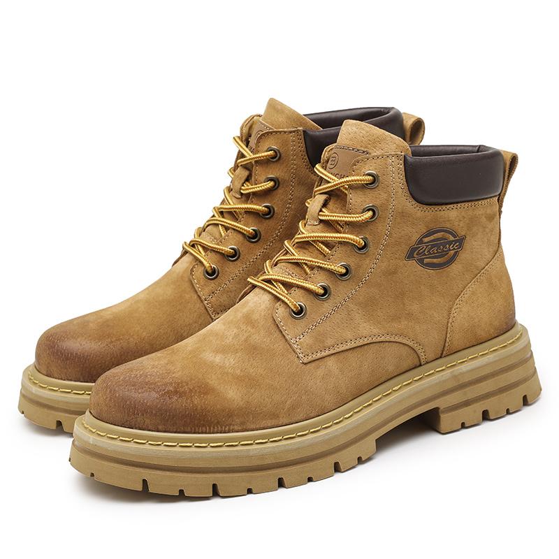 Luxury Classic Non-Slip Male Ankle Boots Brand Male Comfortable Motorcycle Boots New Arrival Men Lace-Up Walking High Top Shoes 44 жёлтый
Luxury Classic Non-Slip Male Ankle Boots Brand Male Comfortable Motorcycle Boots New Arrival Men Lace-Up Walking High Top Shoes 44 жёлтый