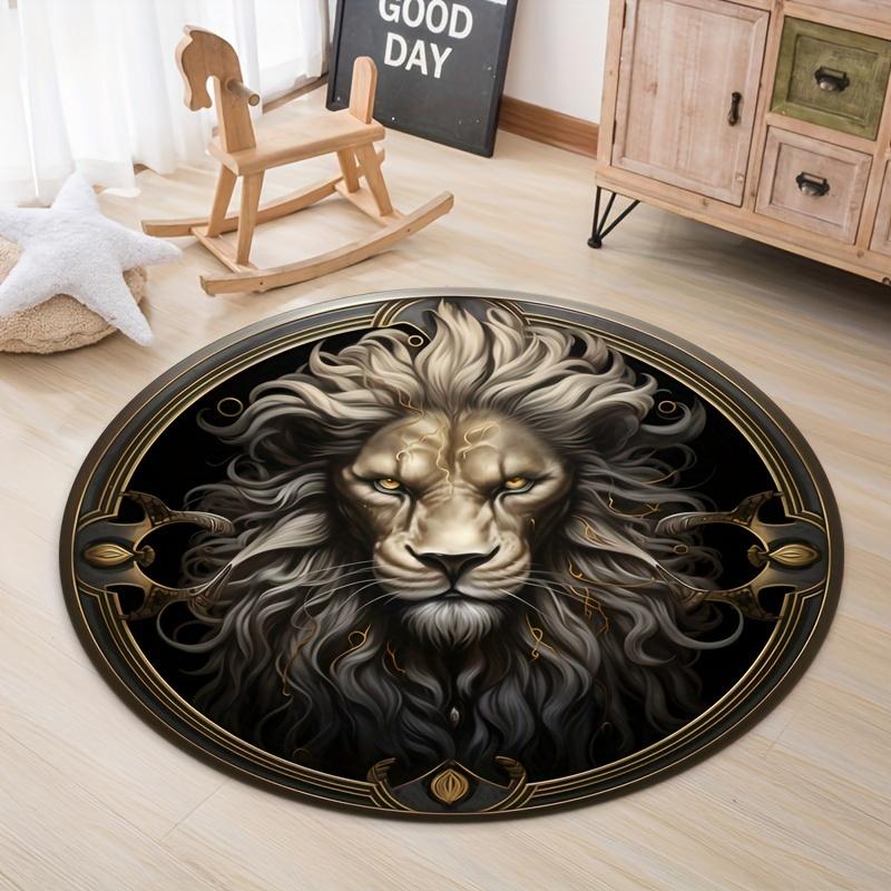 Lion Print Area Rug - Non-Slip Floor Mat for Living Room, Bedroom & Kitchen, Aesthetic Home & Hotel Decor 60cm
Lion Print Area Rug - Non-Slip Floor Mat for Living Room, Bedroom & Kitchen, Aesthetic Home & Hotel Decor 60cm